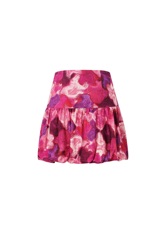 Stylish Fuchsia Mini Skirt for Effortless Elegance