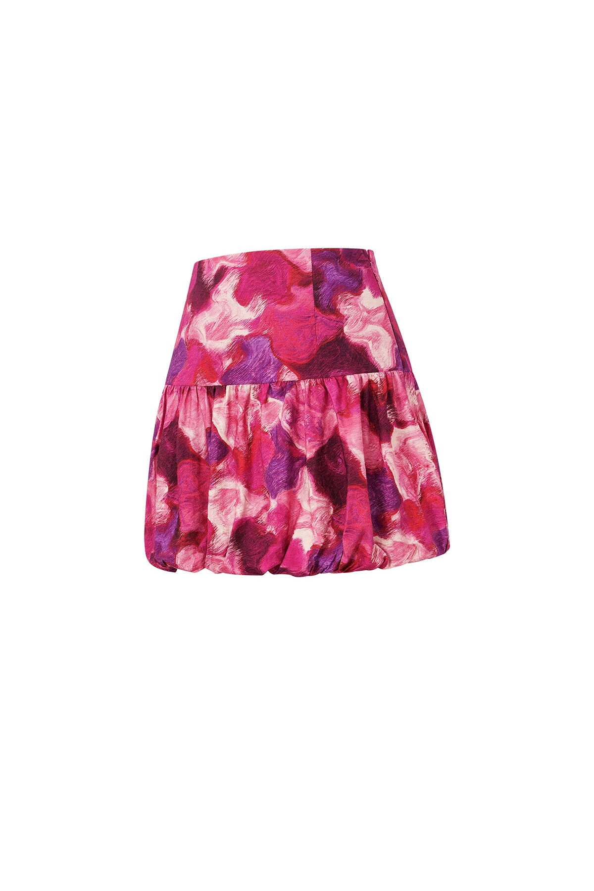 Stylish Fuchsia Mini Skirt for Effortless Elegance