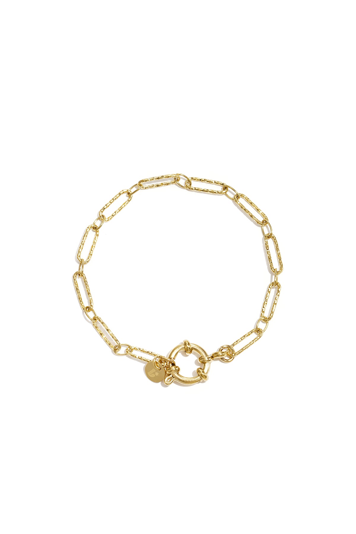 Armband met frontsluiting en wisselende schakels