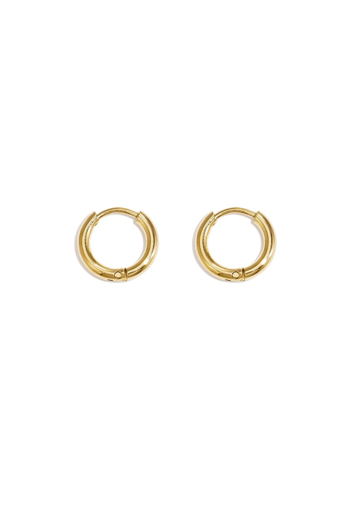 Elegant Stainless Steel Hoop Earrings for Women