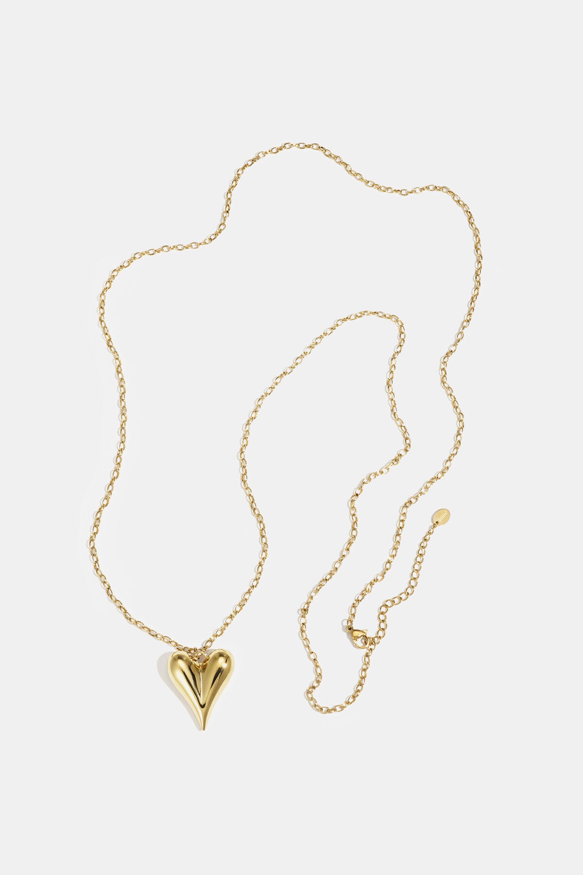 Elegant Long Heart Necklace for Everyday Wear