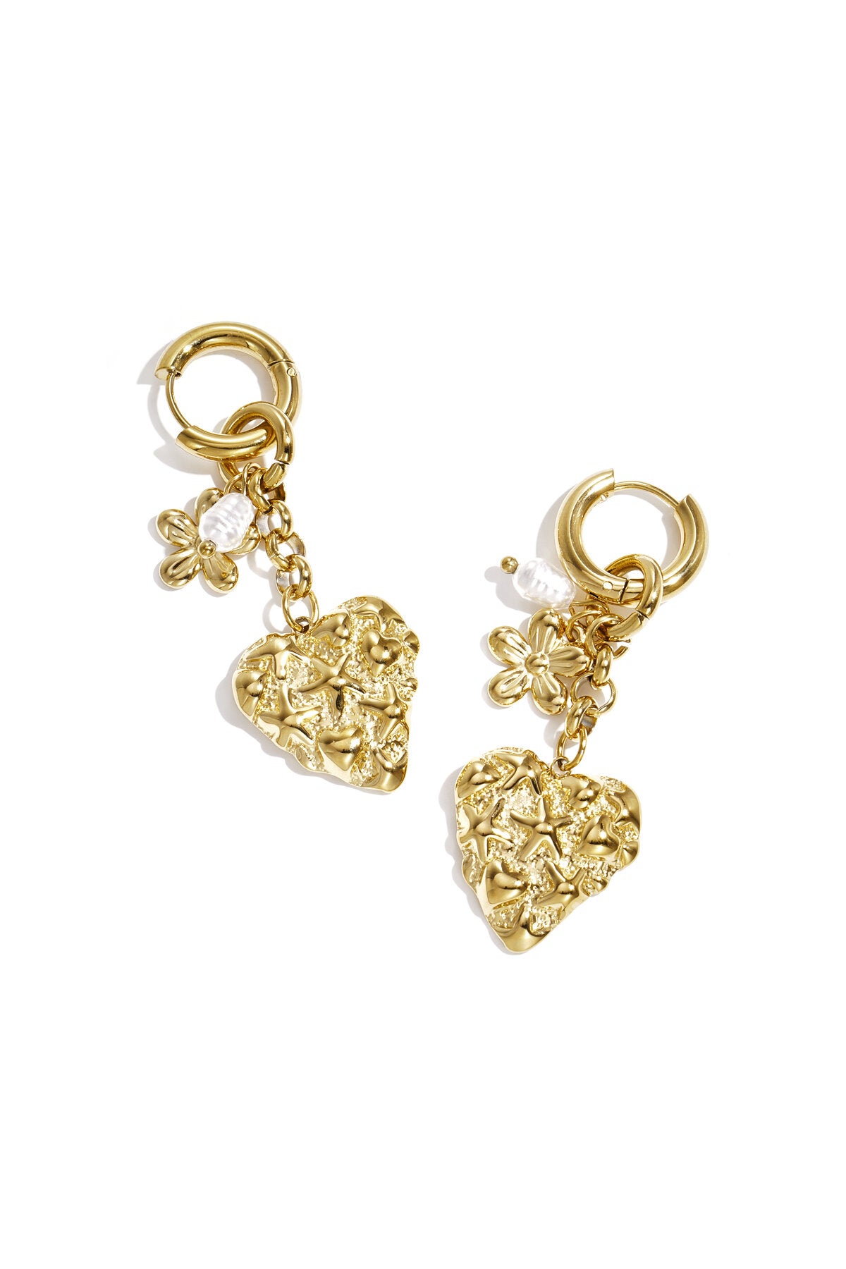 Elegant Gold-Plated Drop Earrings for Women