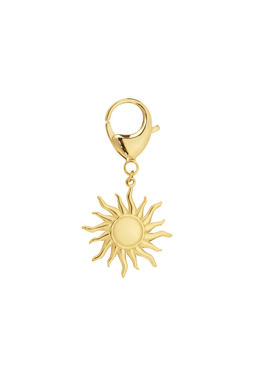 Elegant Gold Stainless Steel Keychain