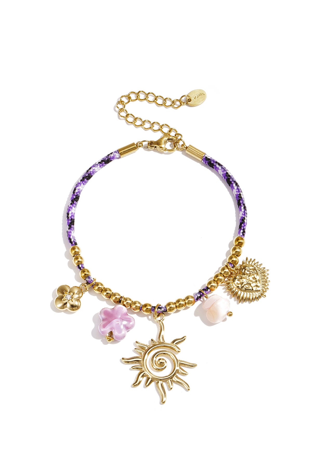 Elegant Gold Braided Bracelet for Spring/Summer