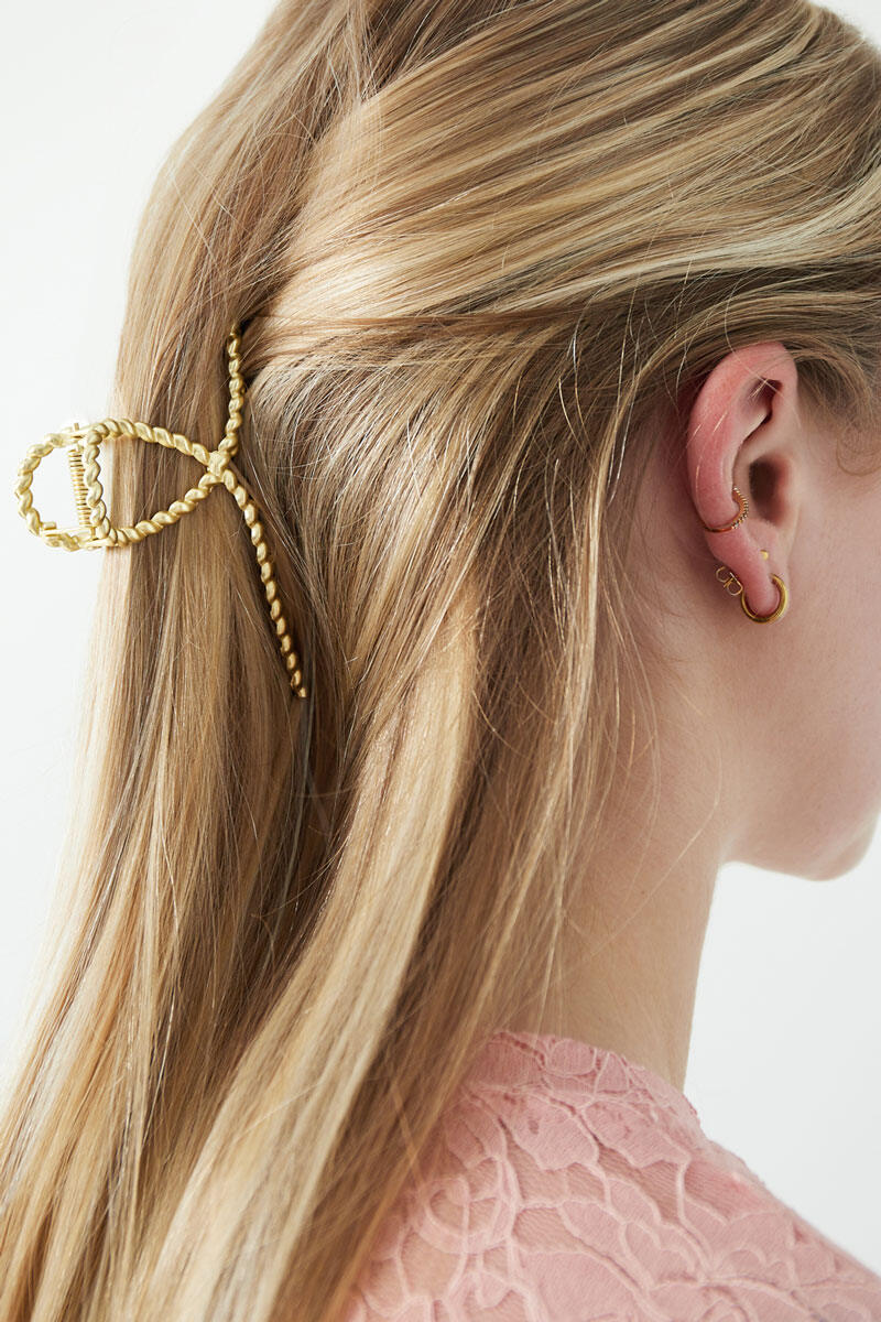 Elegant Gold Hair Clip for Everyday Glamour
