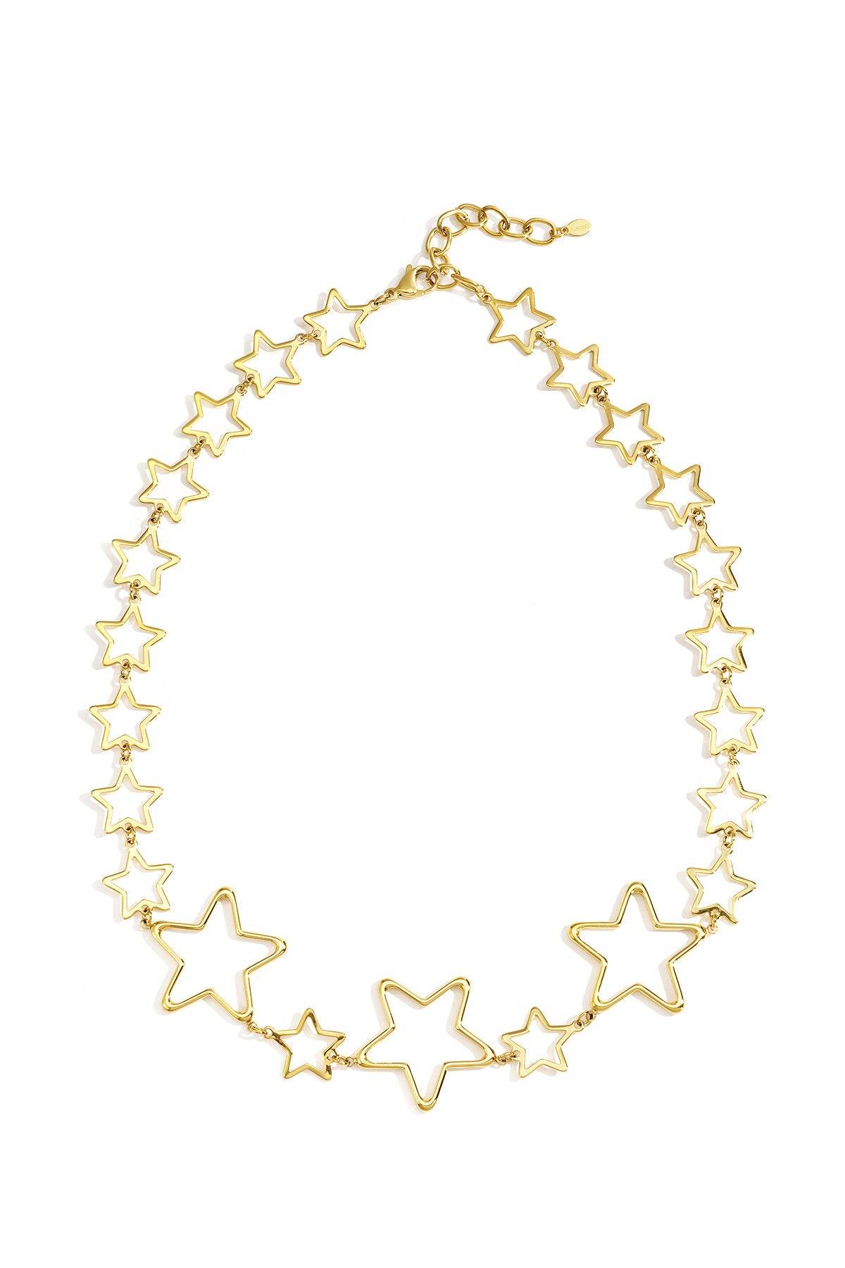 Stylish Star Stainless Steel Chain Necklace