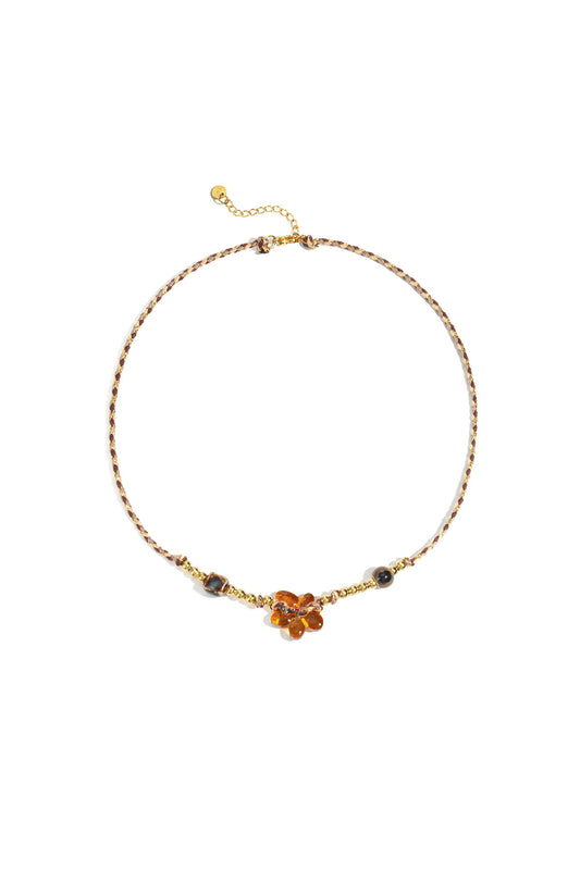 Elegant Beaded Short Necklace for Women, Perfect Fall/Winter Accessory