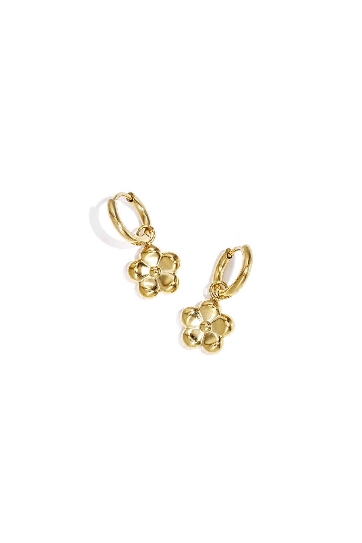 Elegant Flower Drop Earrings for Daily Wear