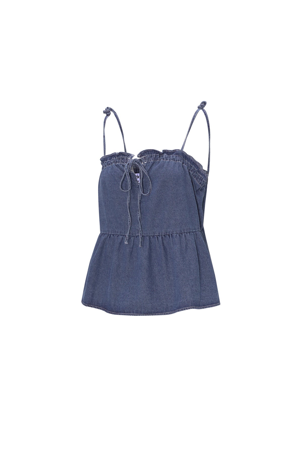 Stylish Blue Denim Top for Spring/Summer