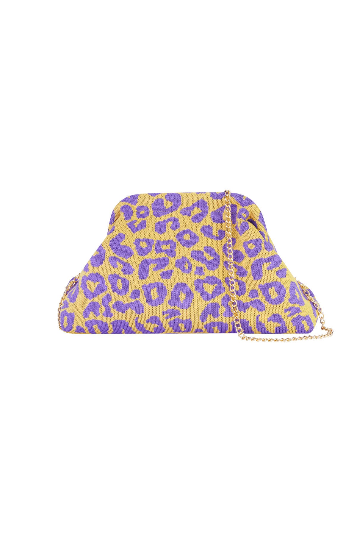 Stylish Leopard Print Half-moon Crossbody Bag for Women