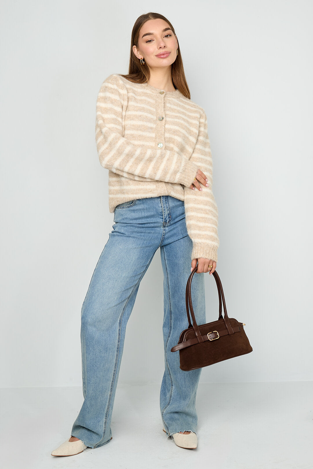 Stripe Cardigan