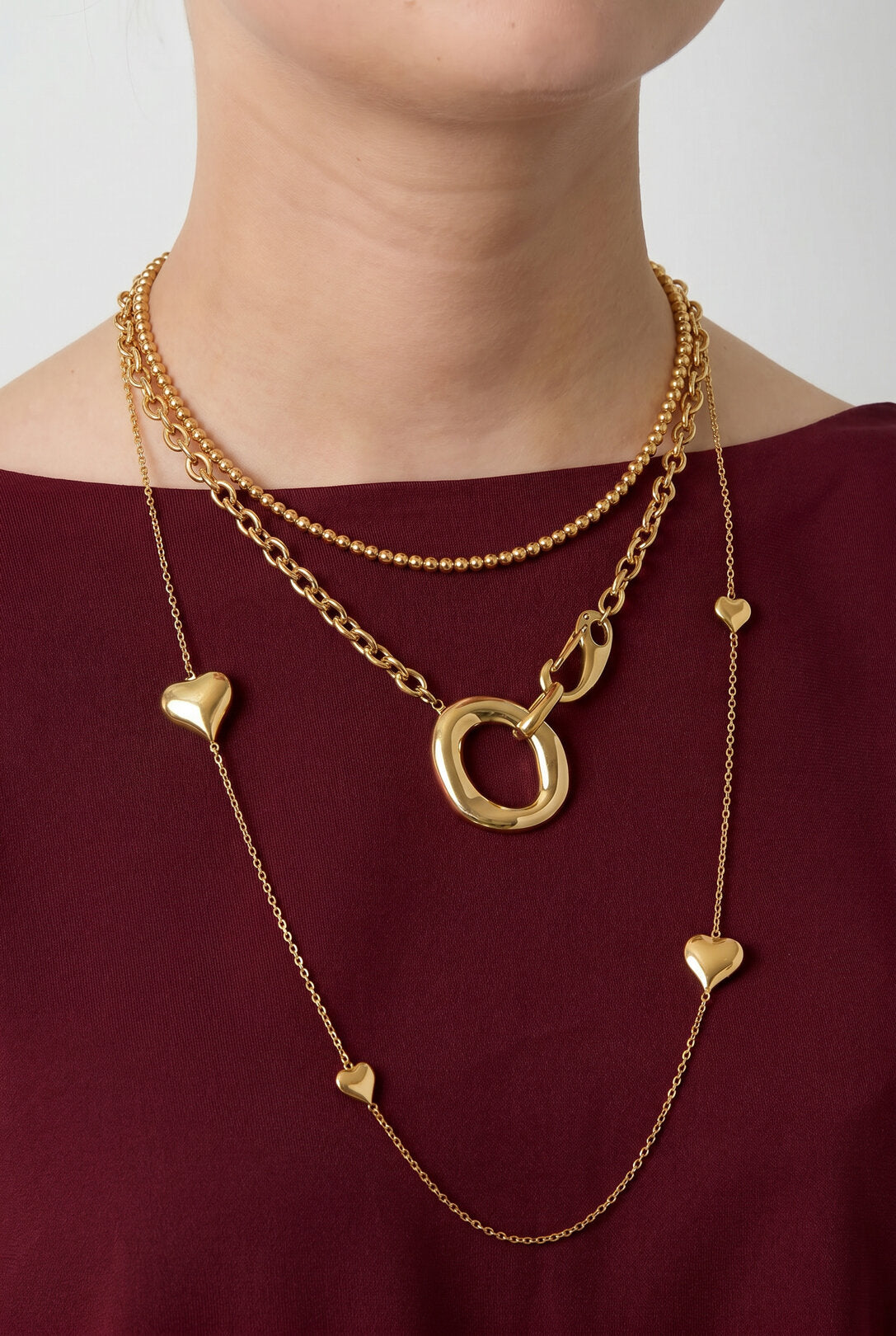 Elegant Circle Pendant Necklace - Timeless Style for Everyday Wear