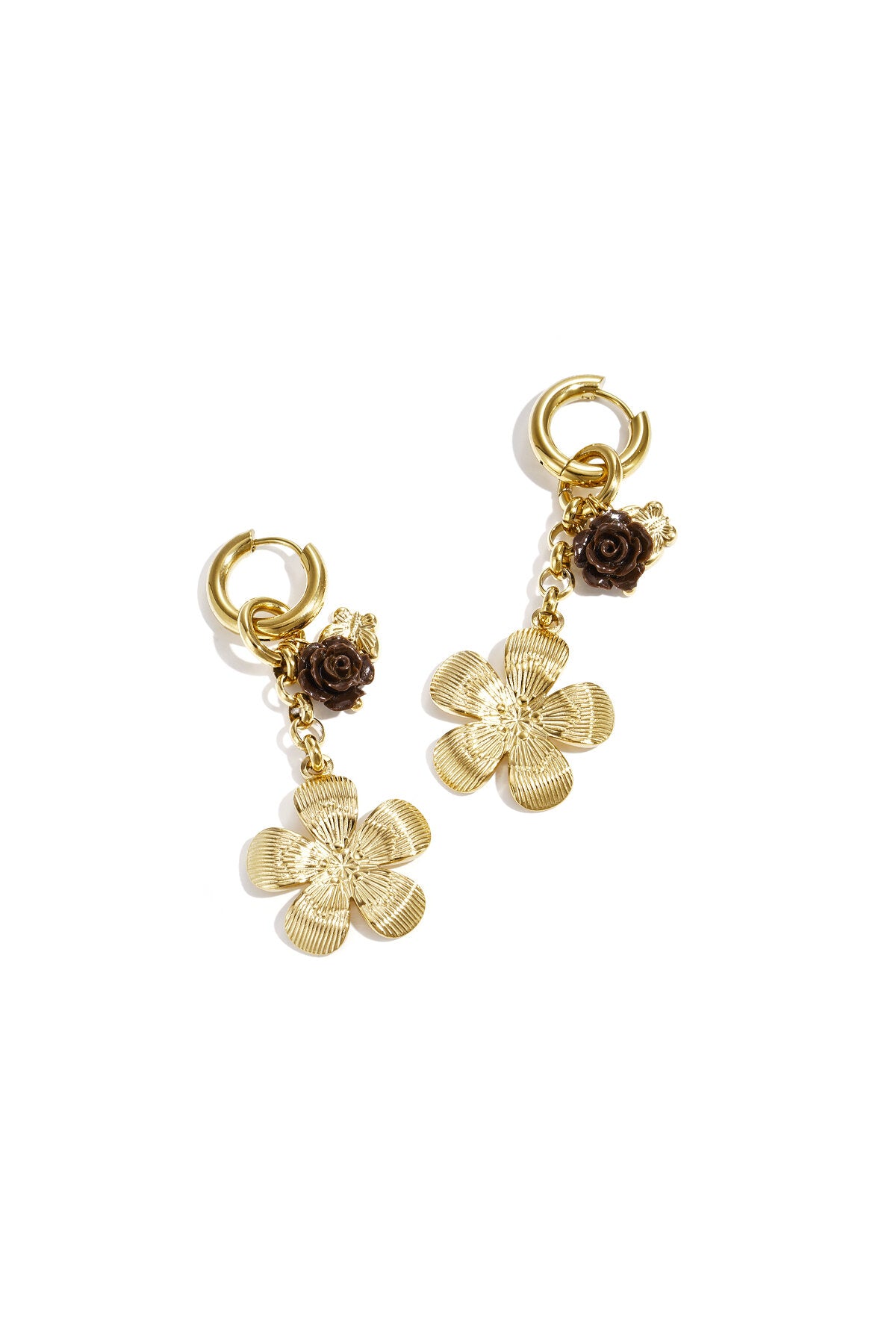 Elegant Gold Dangle Earrings for Everyday Wear