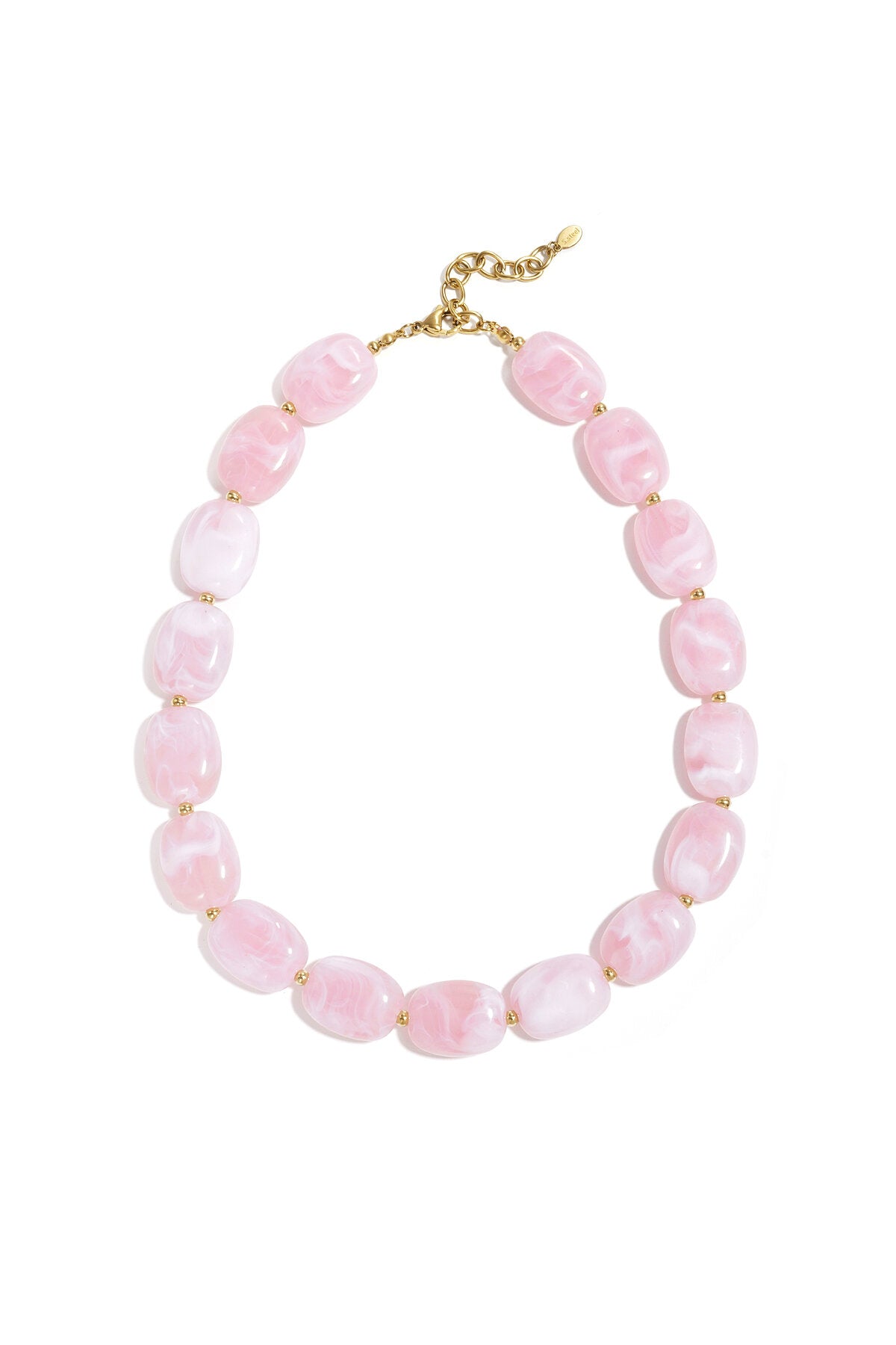 Chic Acrylic Beaded Necklace for Spring/Summer