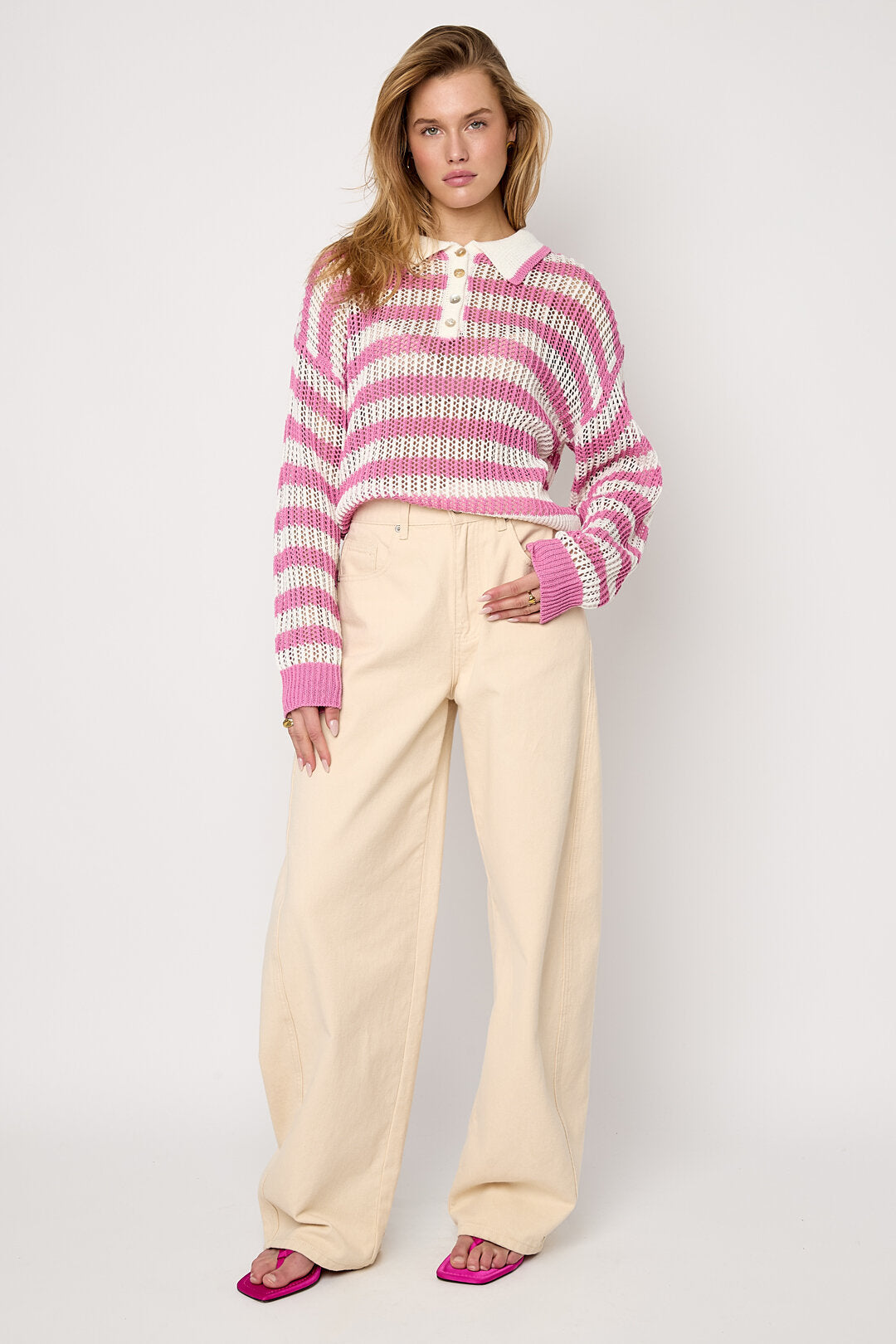 Gimme Casual Knit Sweater for Spring/Summer