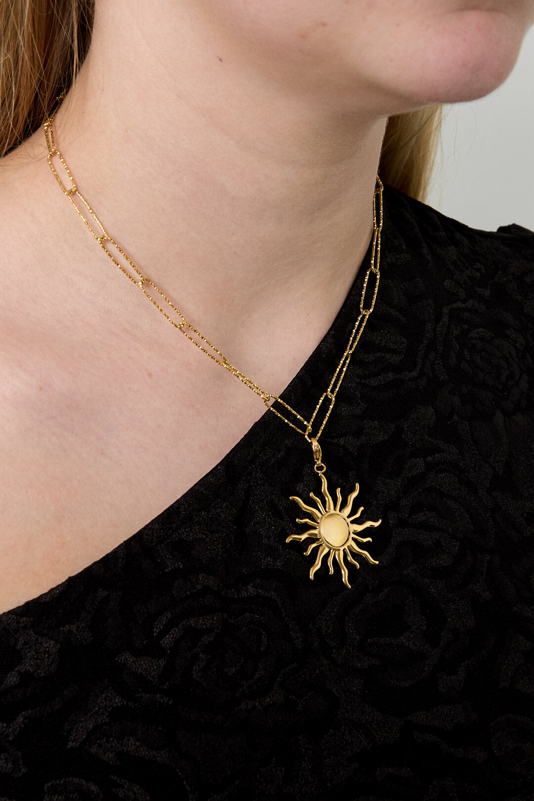 Elegant 304S Steel Chain Necklace for Everyday Wear