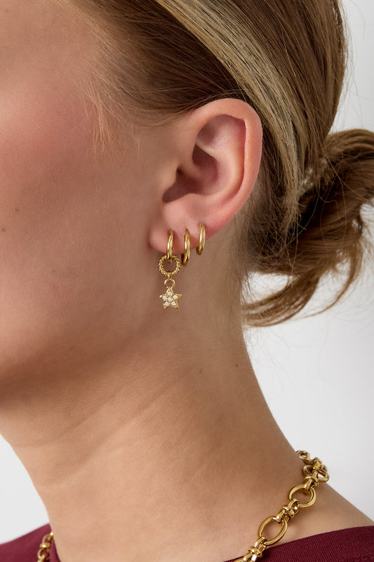 Elegant Star Drop Earrings for Daily Wear