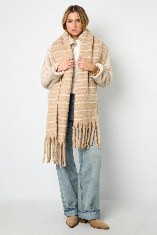 Soft Polyester Winter Scarf for Women, Casual and Stylish