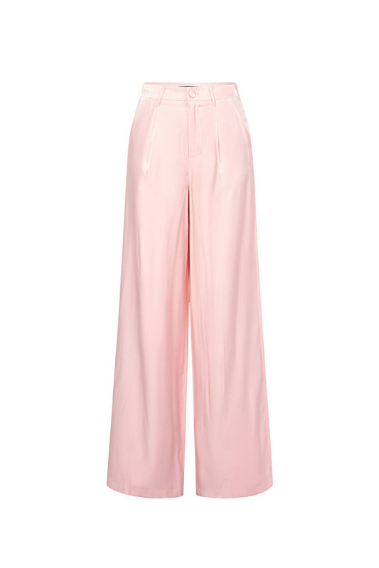 Elegant Spring/Summer 2-Piece Set in Pink & Off-White