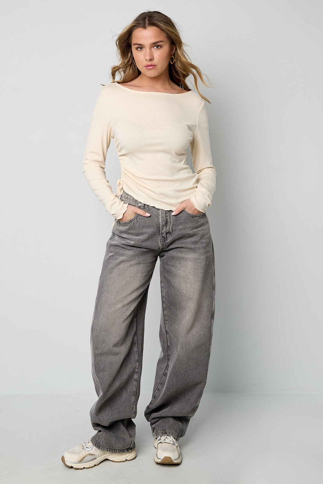 Gimme Soft Knit Long Sleeve Top for Spring/Summer
