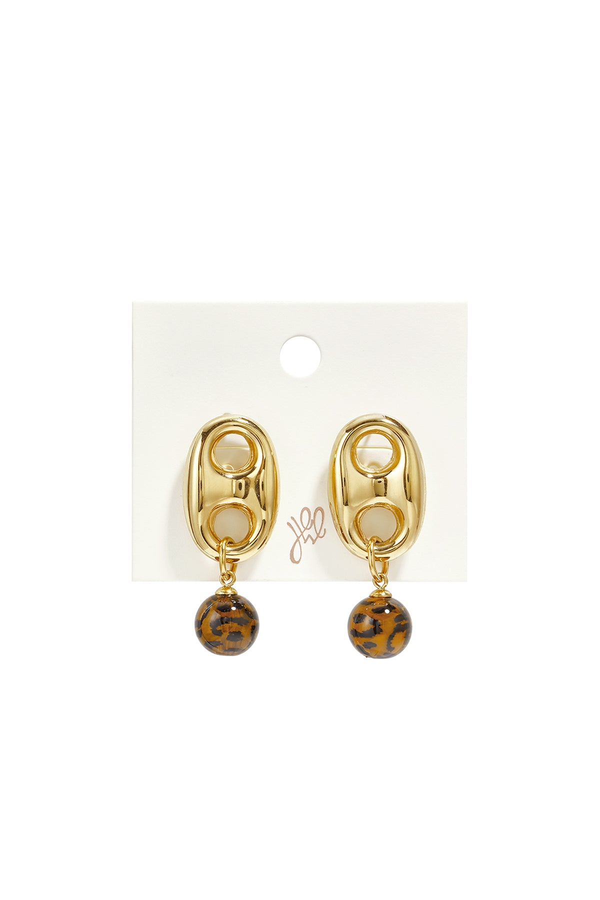 Roestvrijstalen hangende oorbellen met geometrische vorm, eenvoudige, alledaagse serie, damessieraden