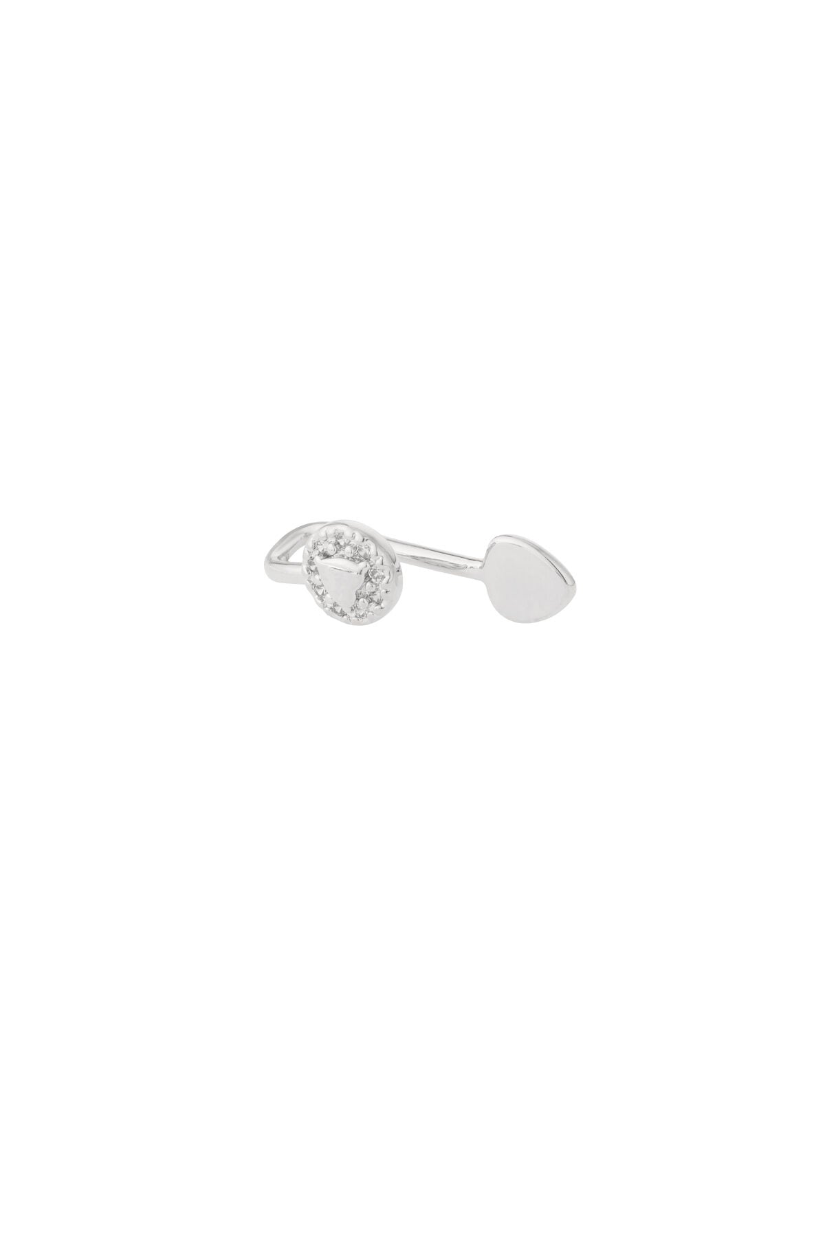 Elegant Copper Zircon Ear Cuff for All Fits