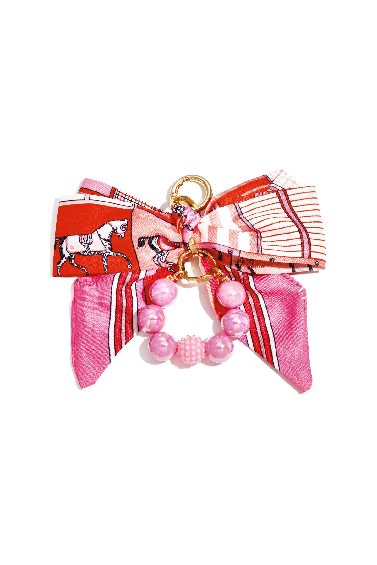 Charming Bow Knot Bag Charms for Spring/Summer