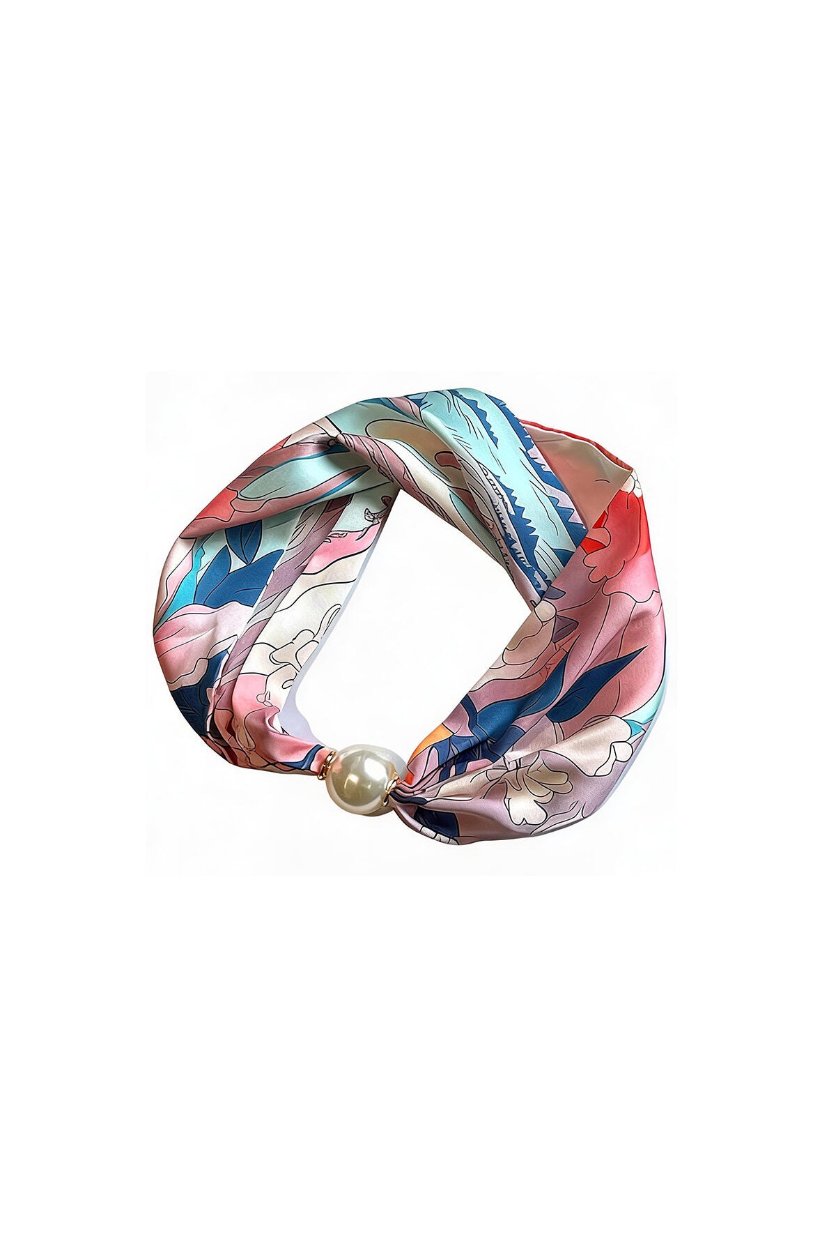 Romantic Pink Summer Scarf for Women