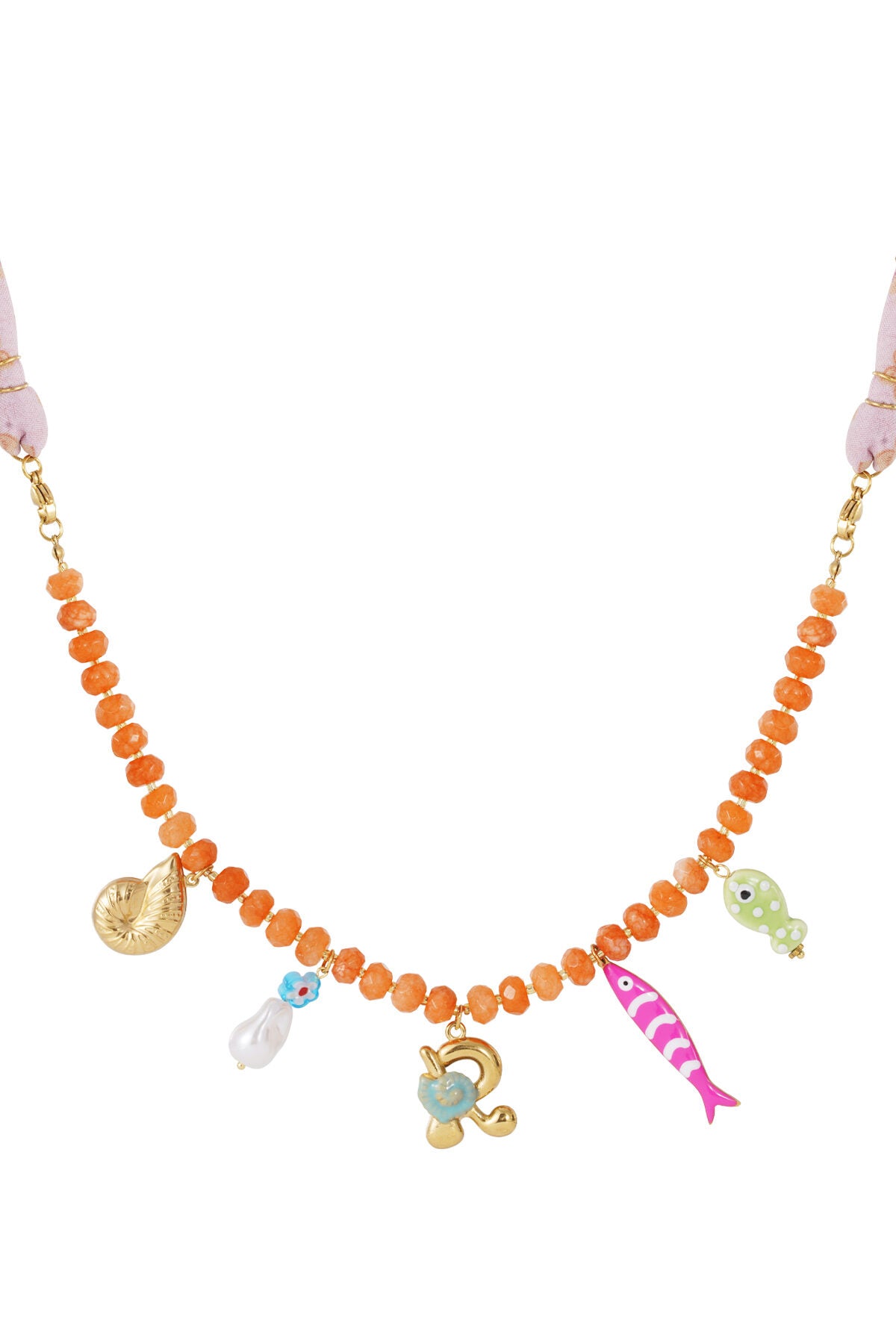Chic Mixed Color Beaded Necklace for Everyday Style