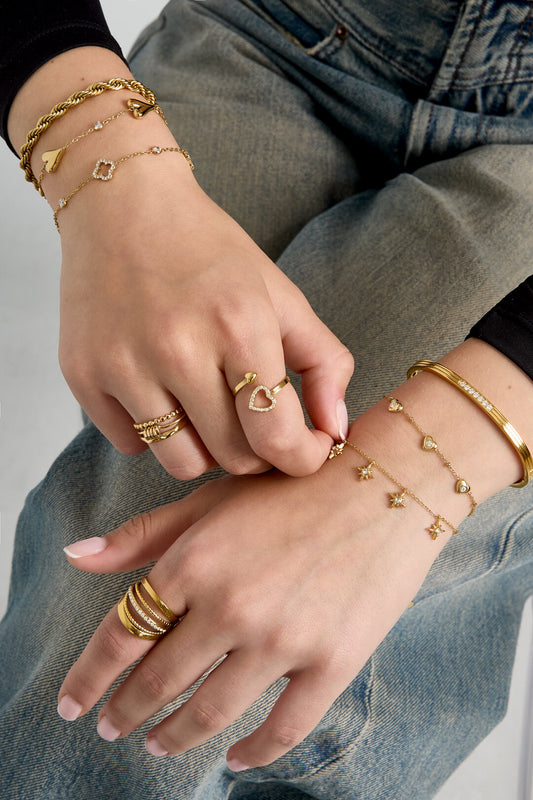 Stylish Star Charm Bracelet for Women