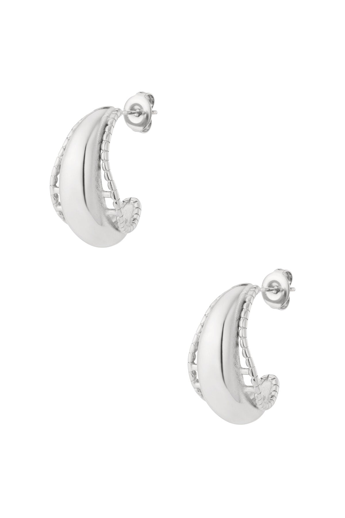 Elegant Irregular Hoop Earrings for Everyday Style