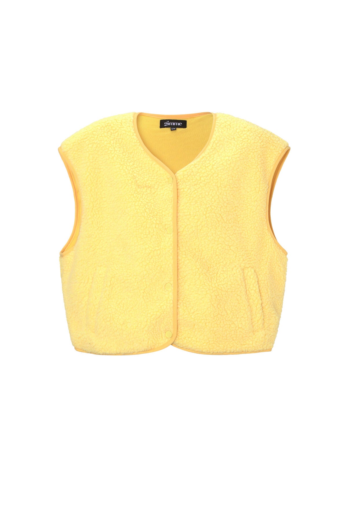 Gimme Women's Woven Casual Vest for Fall/Winter