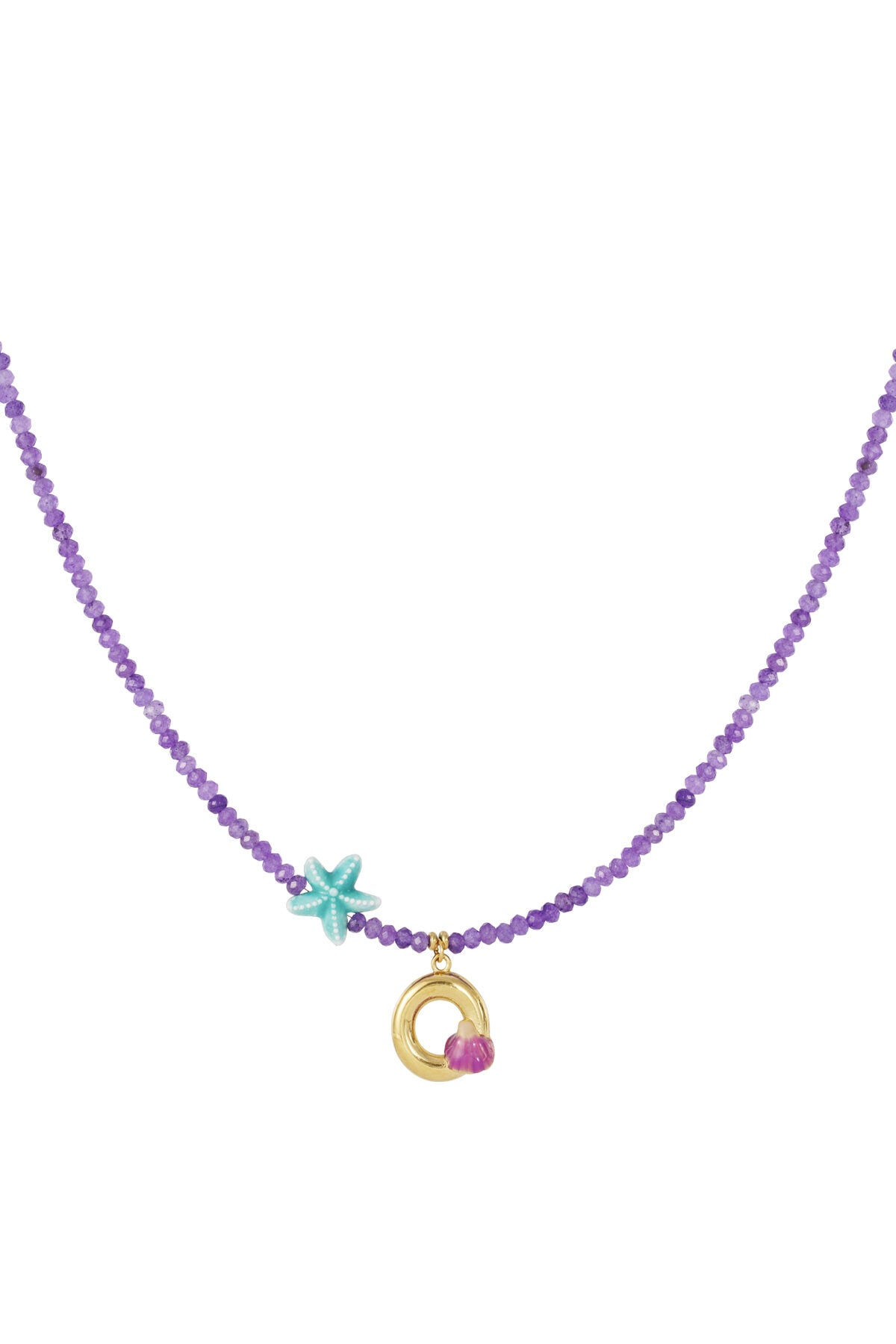 Chic Mixed Color Beaded Necklace for Everyday Style