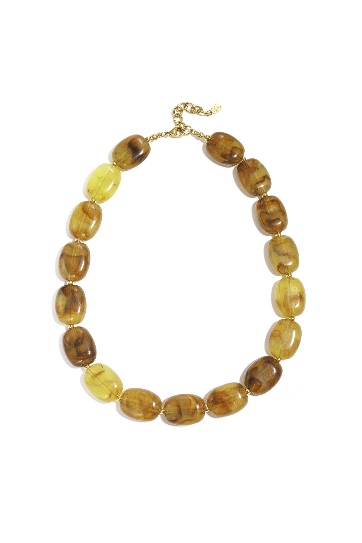 Chic Acrylic Beaded Necklace for Spring/Summer