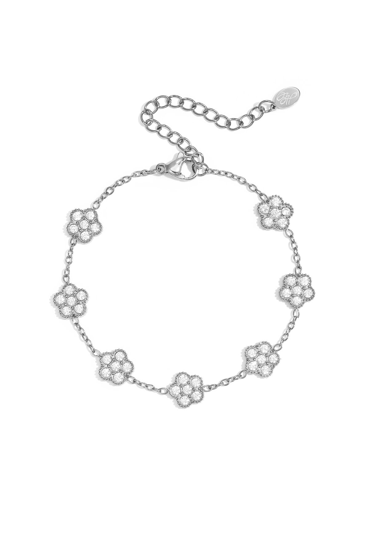 Elegant Flower Charm Bracelet for Everyday Wear