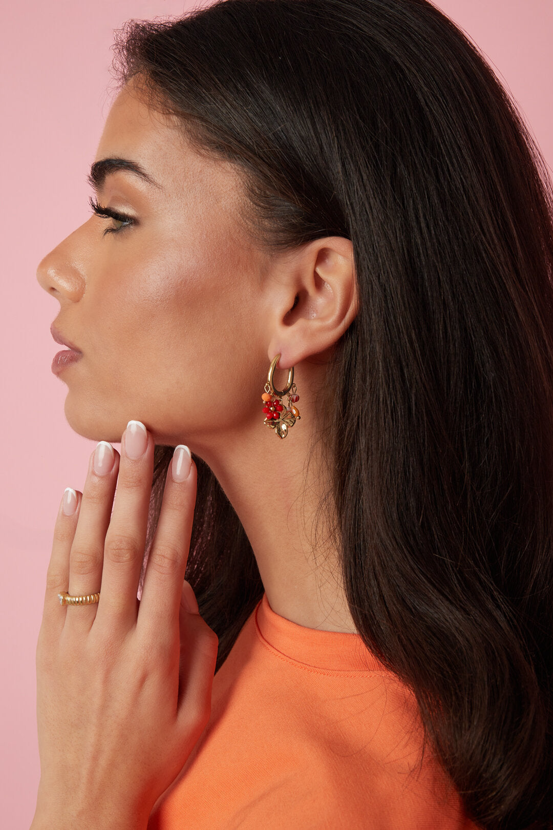 Elegant Gold Drop Earrings for Women - Spring/Summer Statement