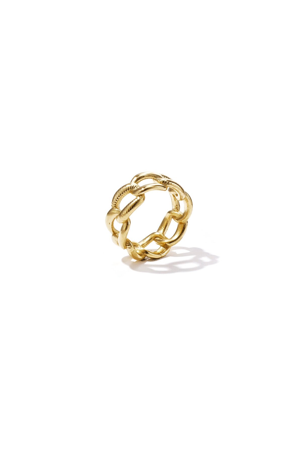 Elegant Gold-Toned Minimalist Ring for Everyday Wear