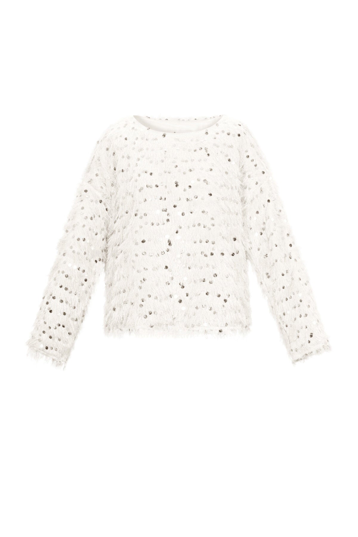 Elegant Sequined Long Sleeve Tops for Fall/Winter