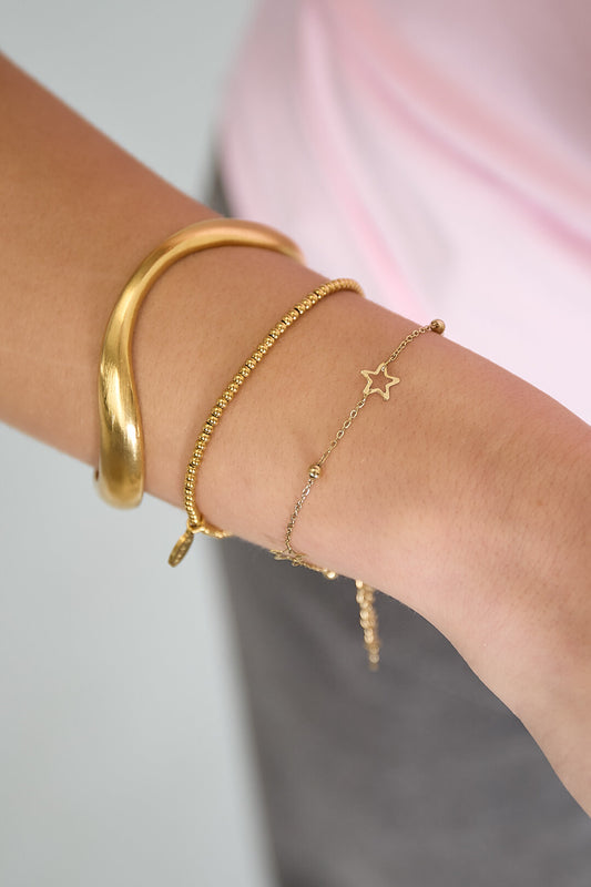 Elegant Star Stainless Steel Bracelet - All Fit