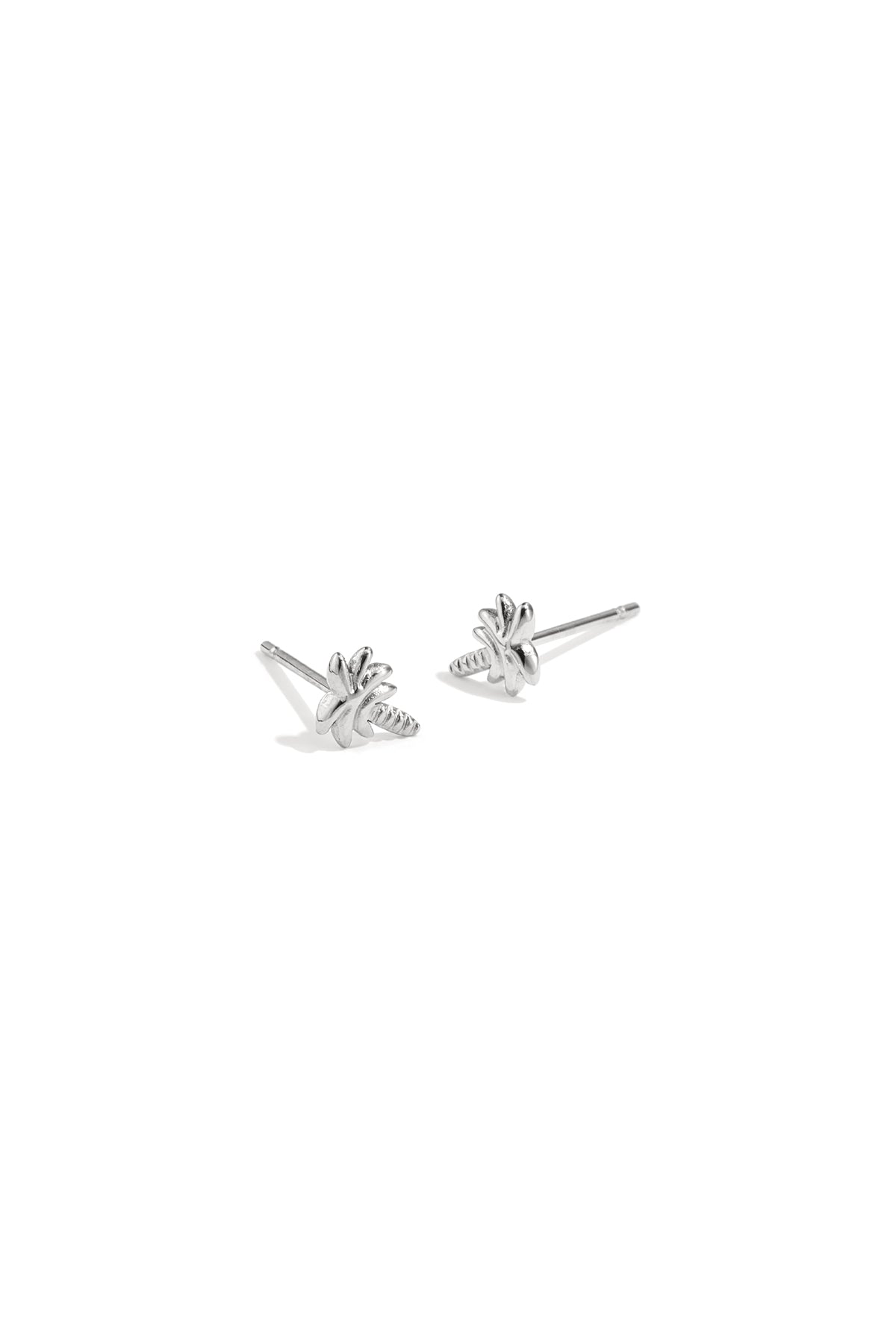 Elegant Minimalist Stud Earrings for Women - Silver & Gold