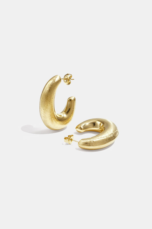 Stylish Silver & Gold Hoop Earrings for Everyday Glam