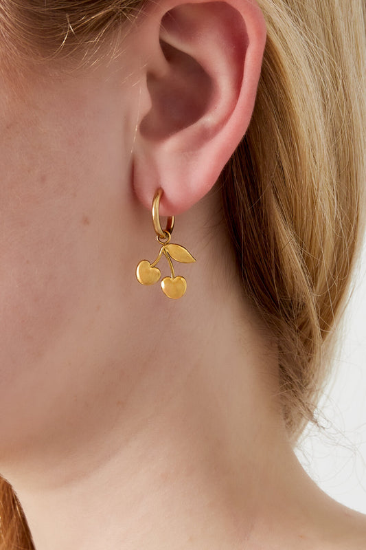 Elegant Gold Color Drop Earrings for Daily Wear