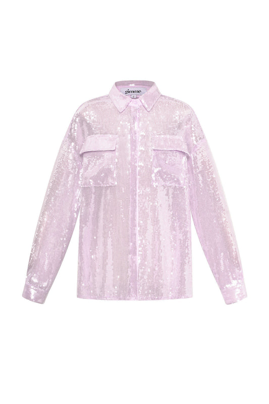 Elegant White & Lilac Woven Shirts for Spring/Summer