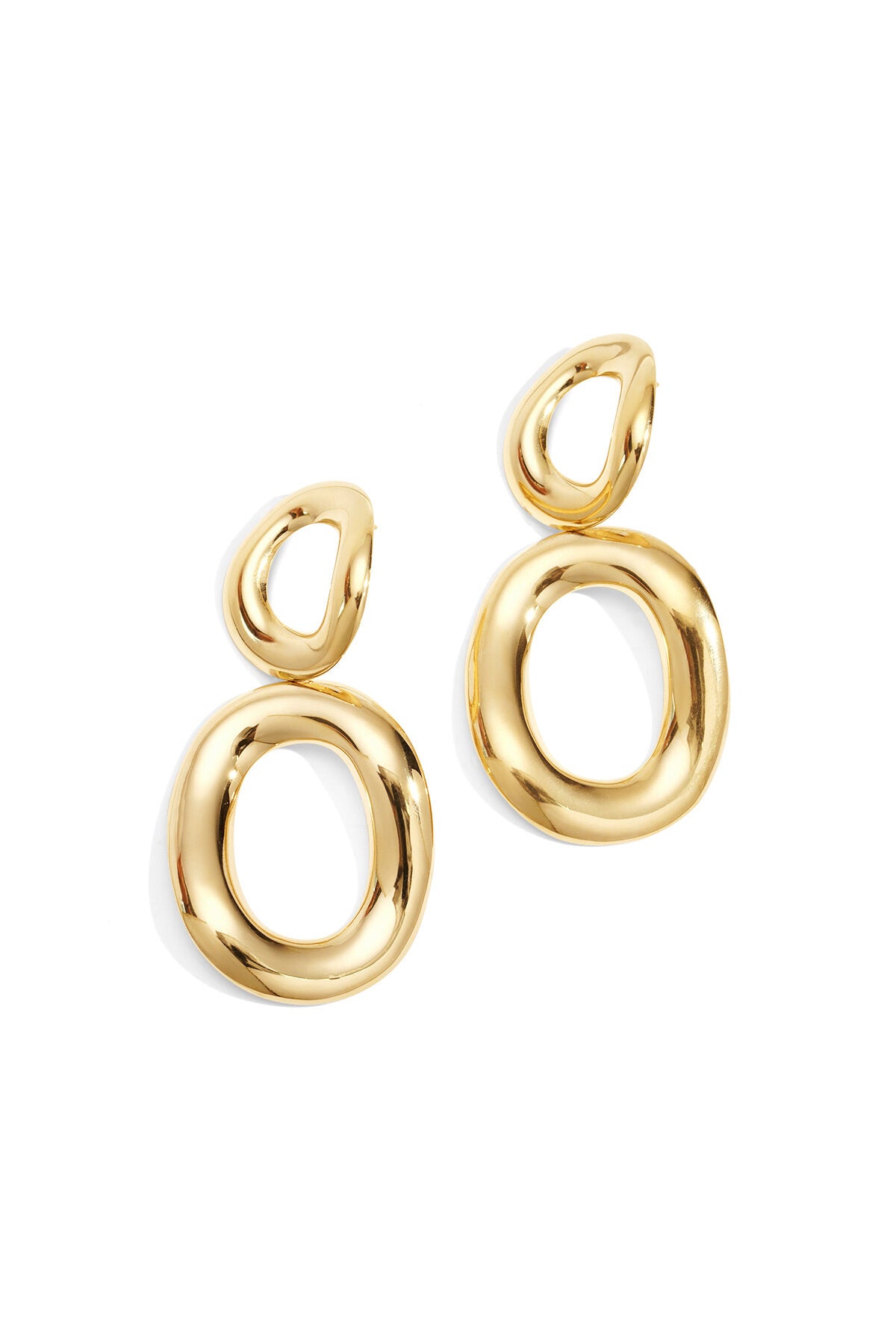 Elegant Circle Drop Earrings for Everyday Wear