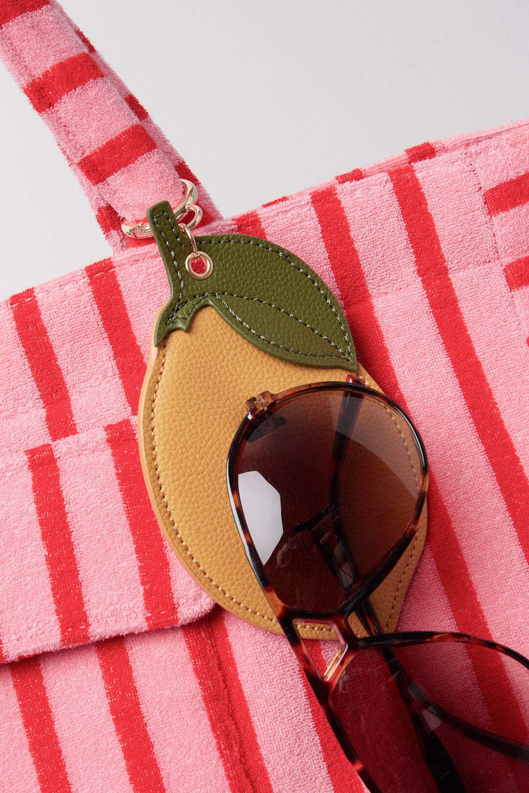 Charming Yellow Fruit Bag Charm for Women