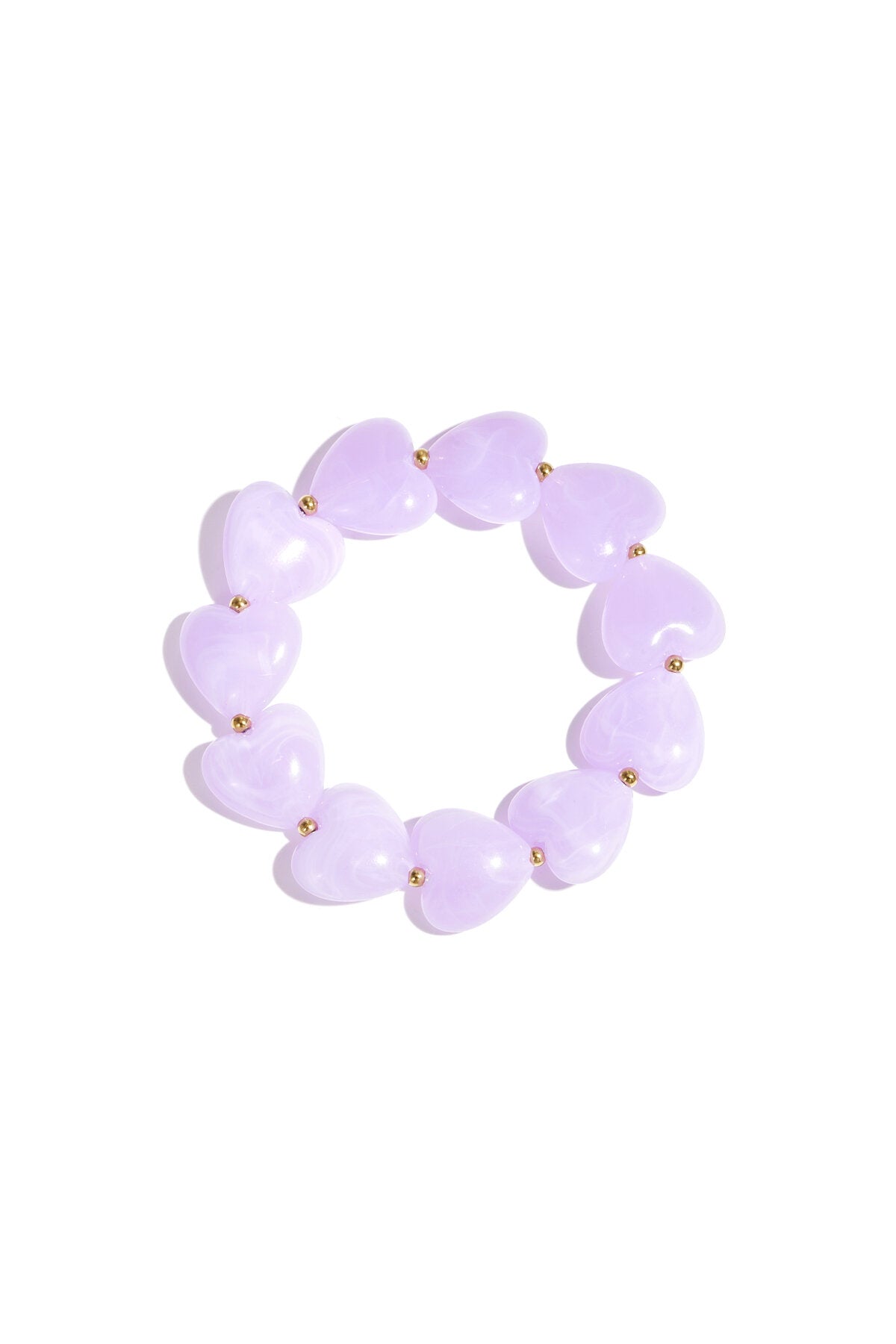 Charming Heart Beads Bracelet for Women