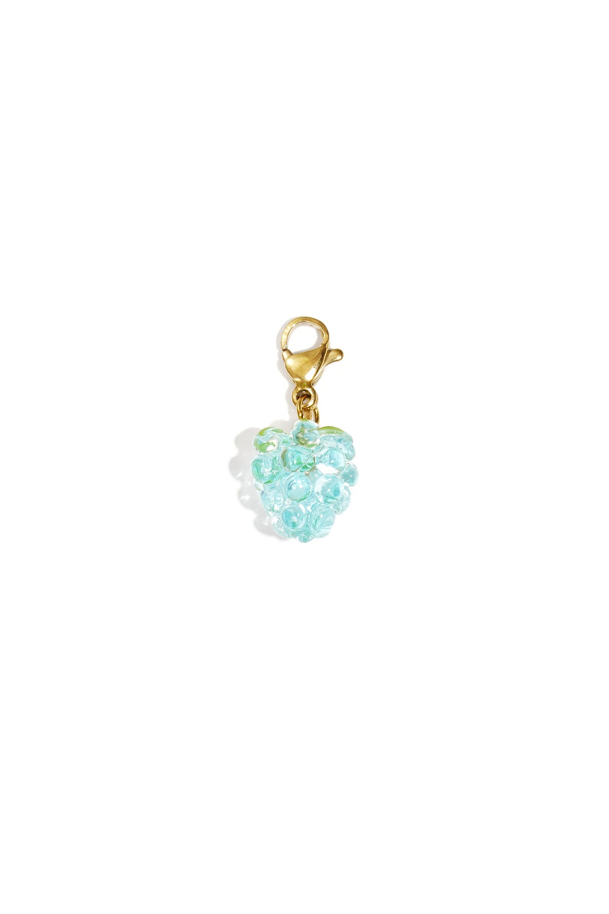 Charming Pink & Blue Fruit Resin Necklace
