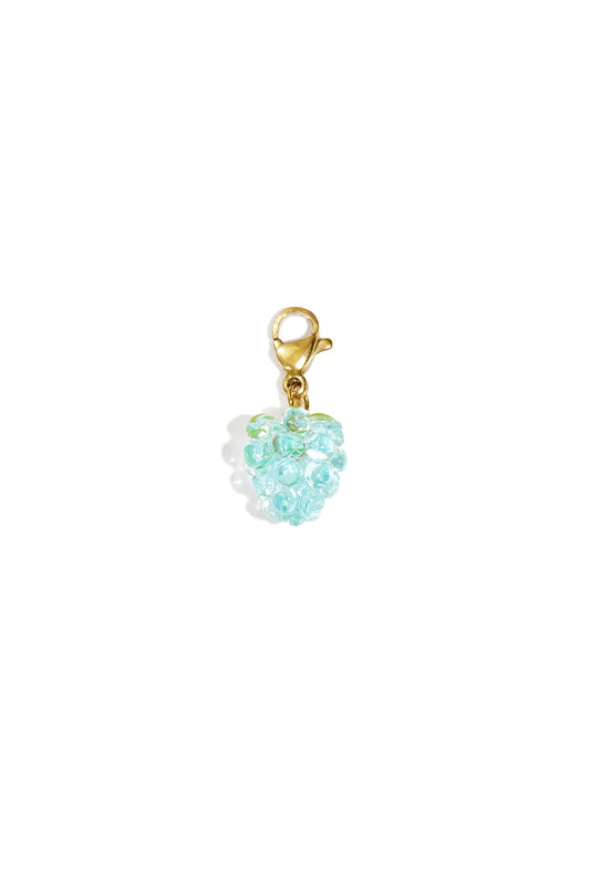 Charming Pink & Blue Fruit Resin Necklace