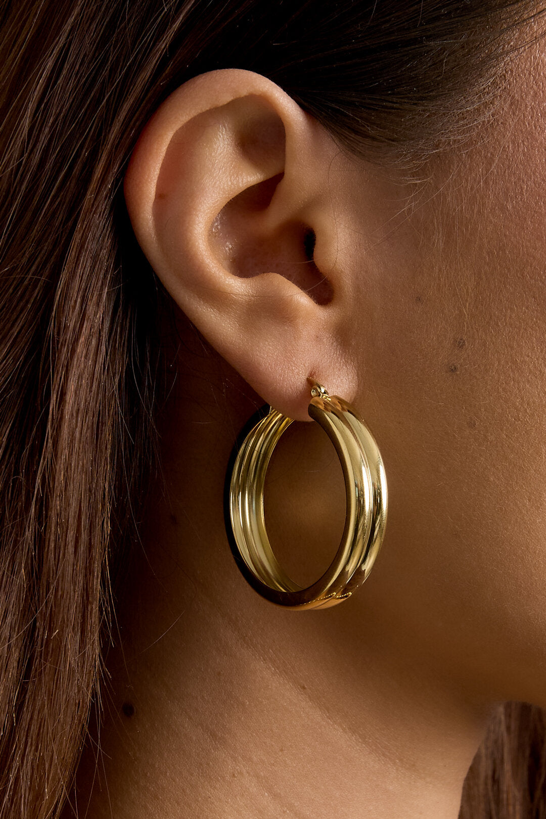 Elegant Geometric Hoop Earrings for Everyday Style