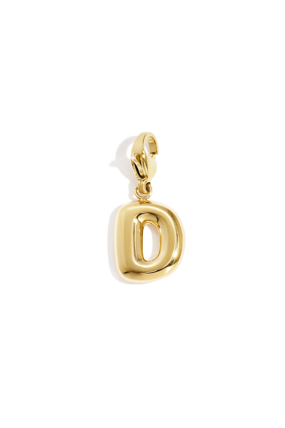 Elegant Gold Colored Letter Ring for Daily Wear